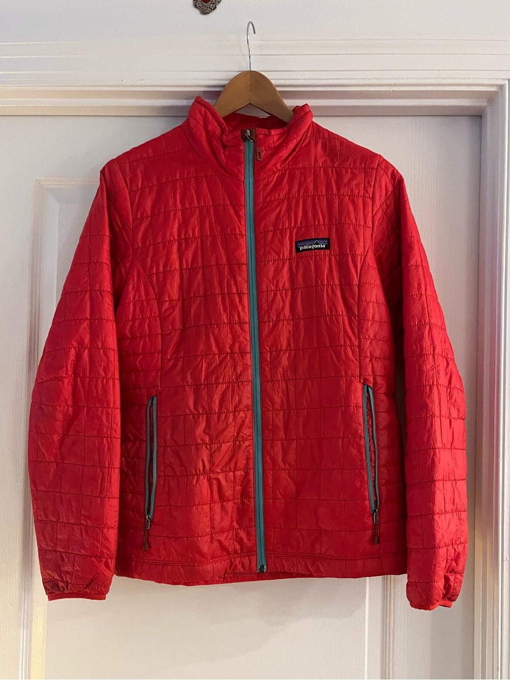 Patagonia Women’s Red Quilted Lightweight Jacket